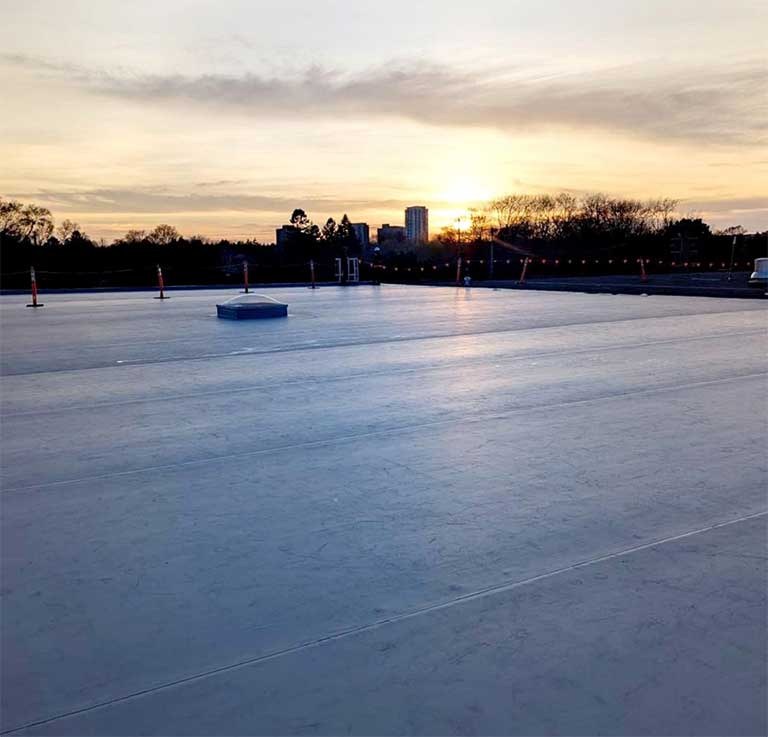 New Flat Roof Construction